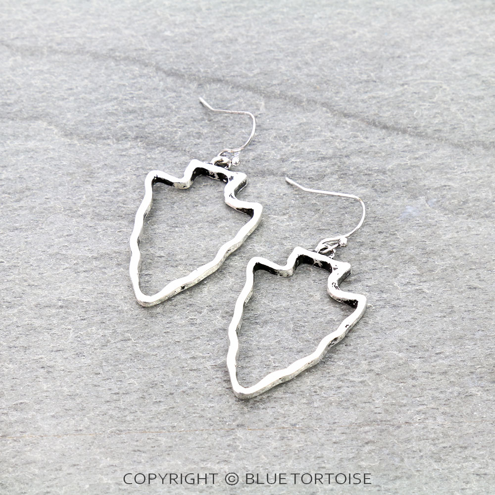 Western Arrowhead Dangle Earrings