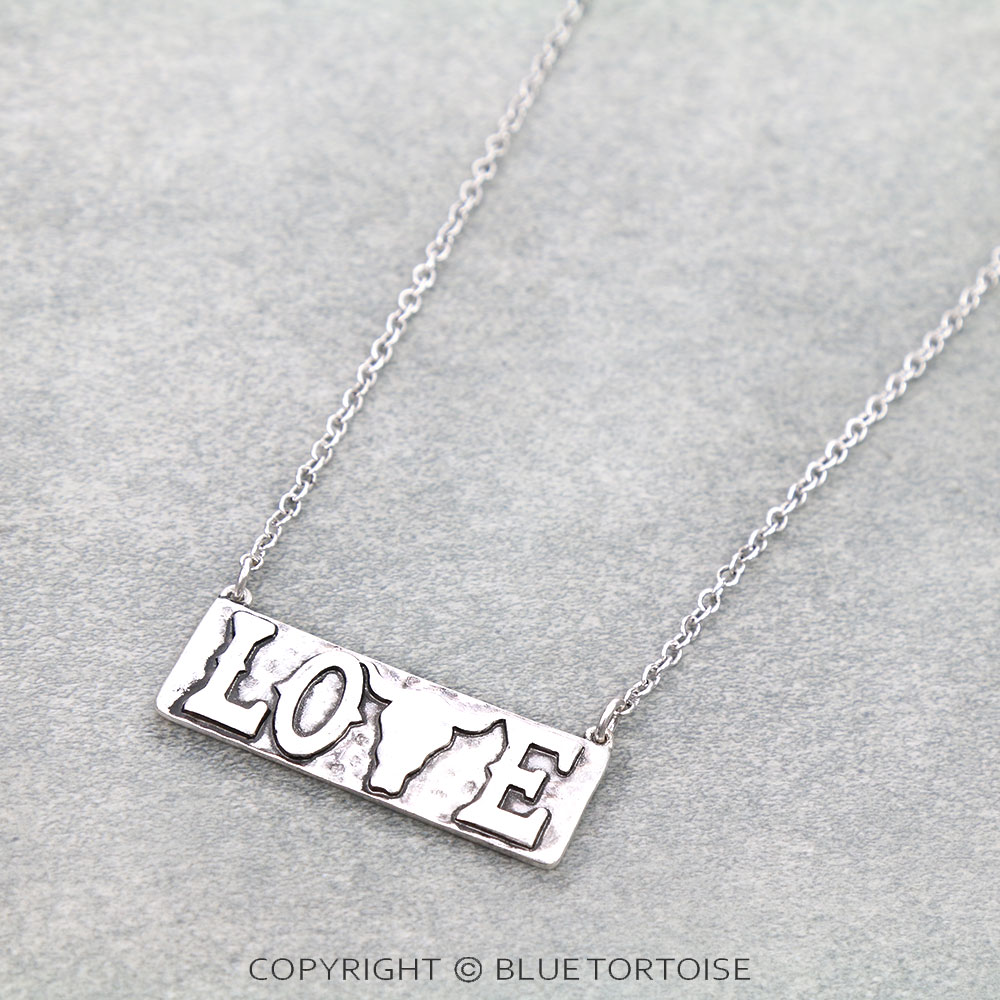 Western "LOVE" Pendant Necklace