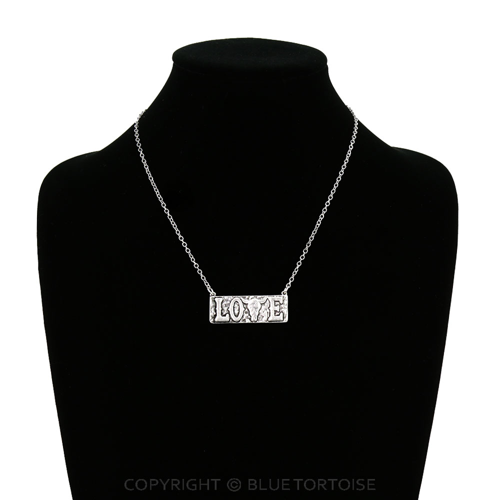 Western "LOVE" Pendant Necklace - Image 2