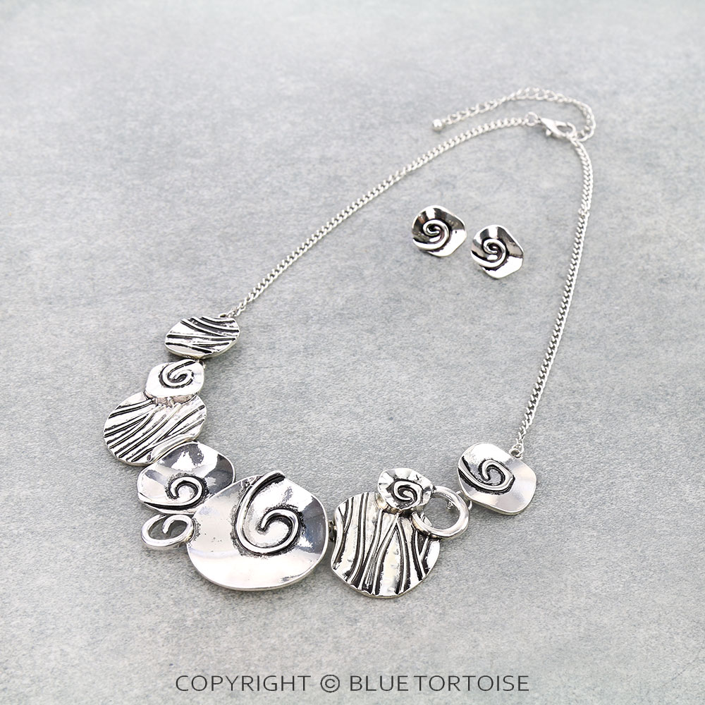 Western Style Statement Necklace Set