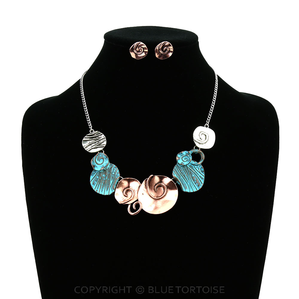 Western Style Statement Necklace Set - Image 2