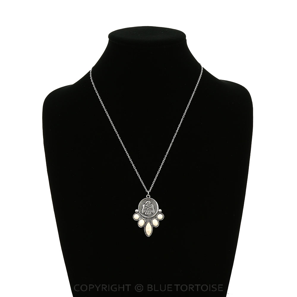 Western Buffalo Coin Pendant Necklace - Image 2