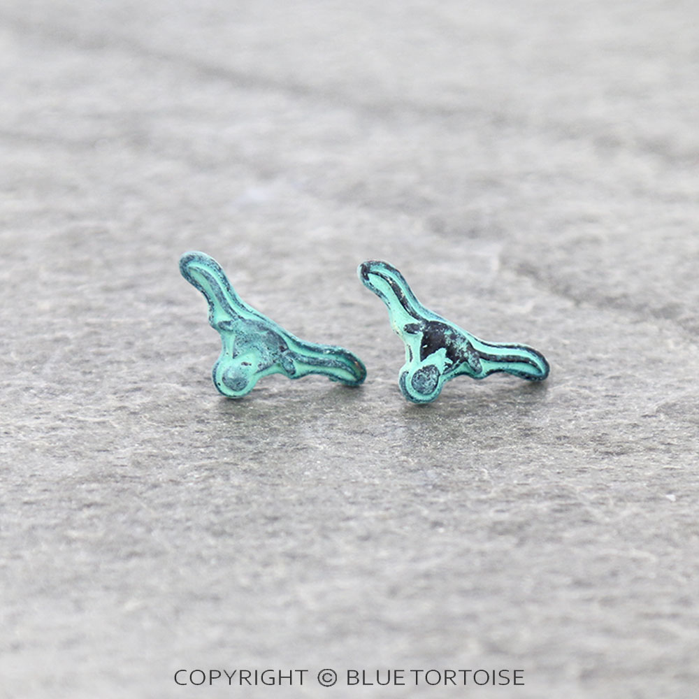 Western Steer Head Stud Earrings