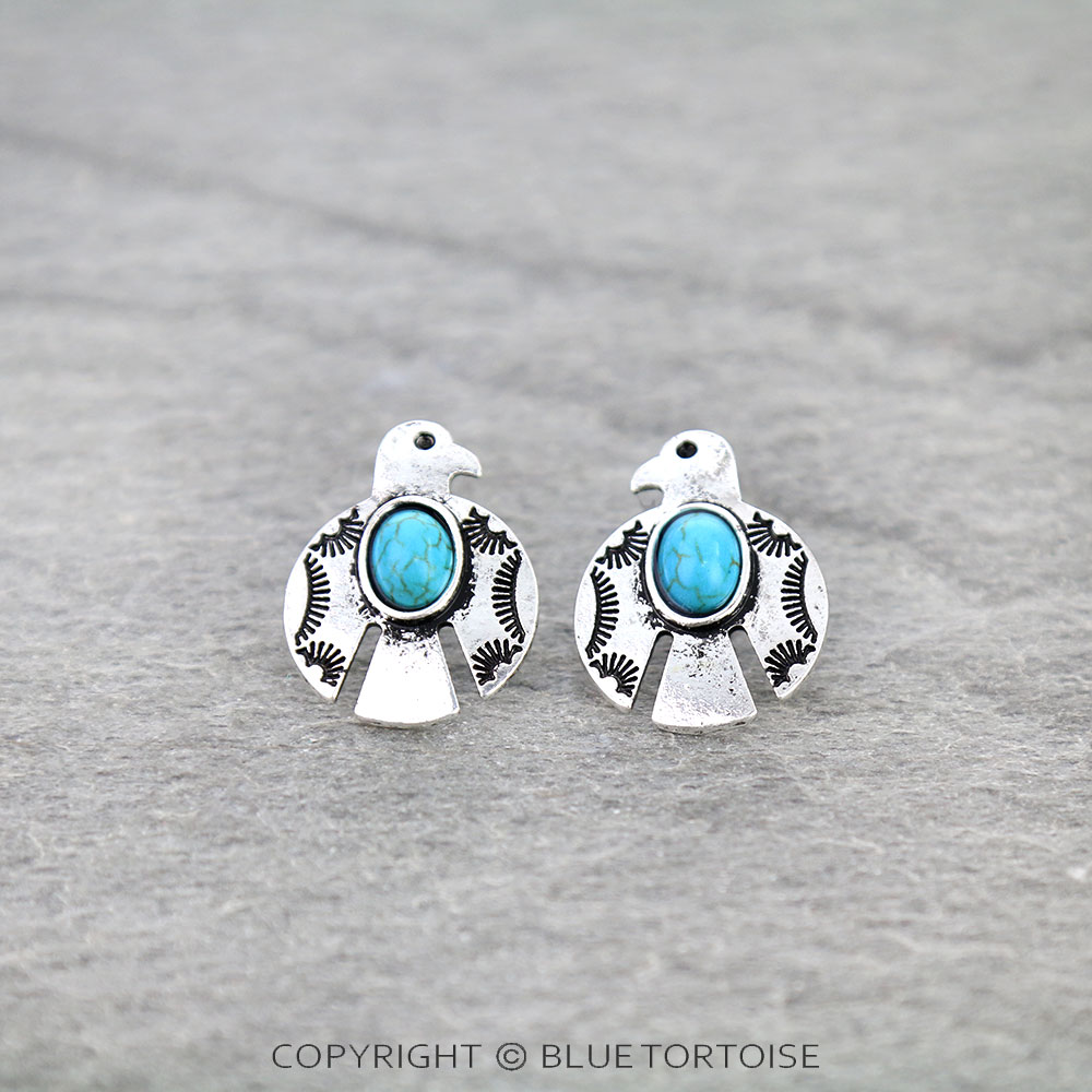 Western Thunderbird Stud Earrings