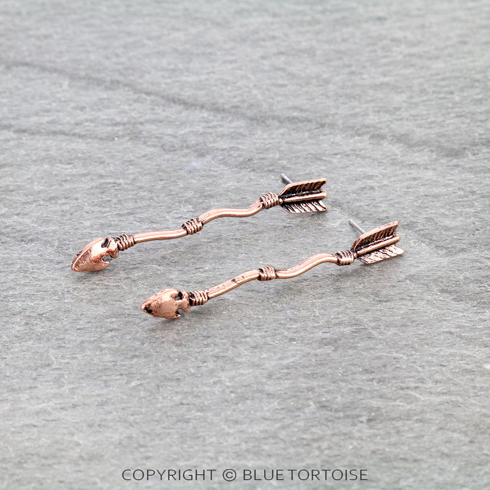 Western Arrow Stud Earrings - Image 3