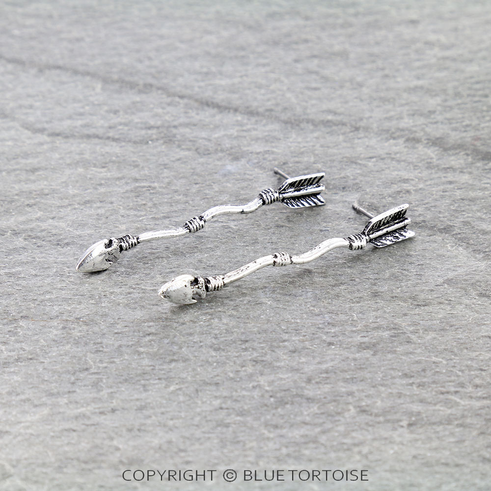 Western Arrow Stud Earrings - Image 3