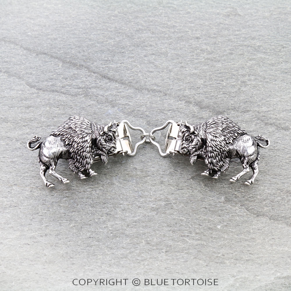 Western Buffalo Dress Clip - Image 3