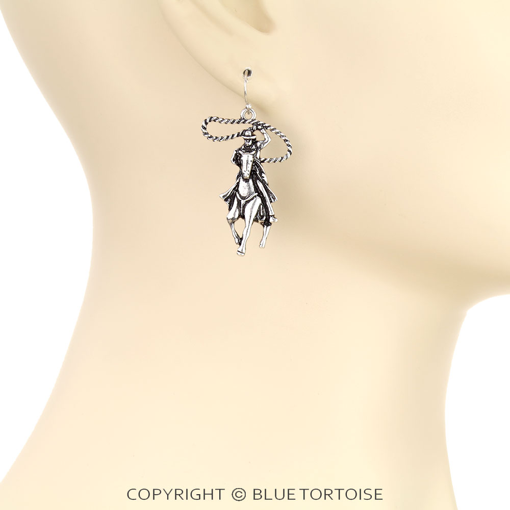 Western Rodeo Dangle Earrings - Image 2