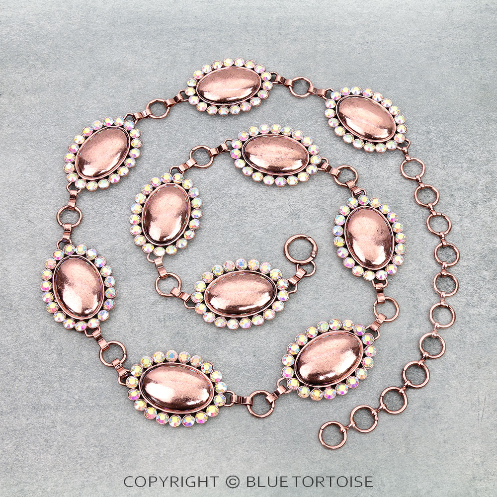Lightweight! Concho AB Stone Belt