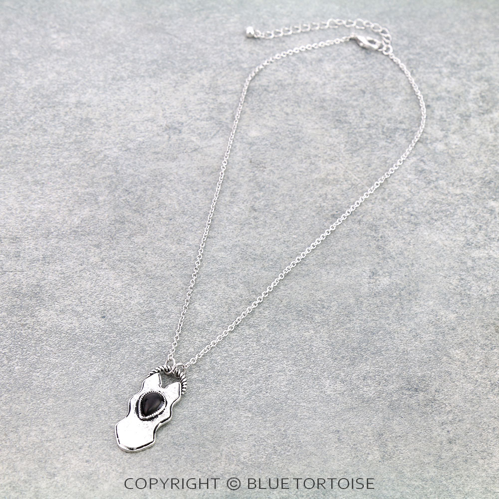 Western Horse Pendant Necklace