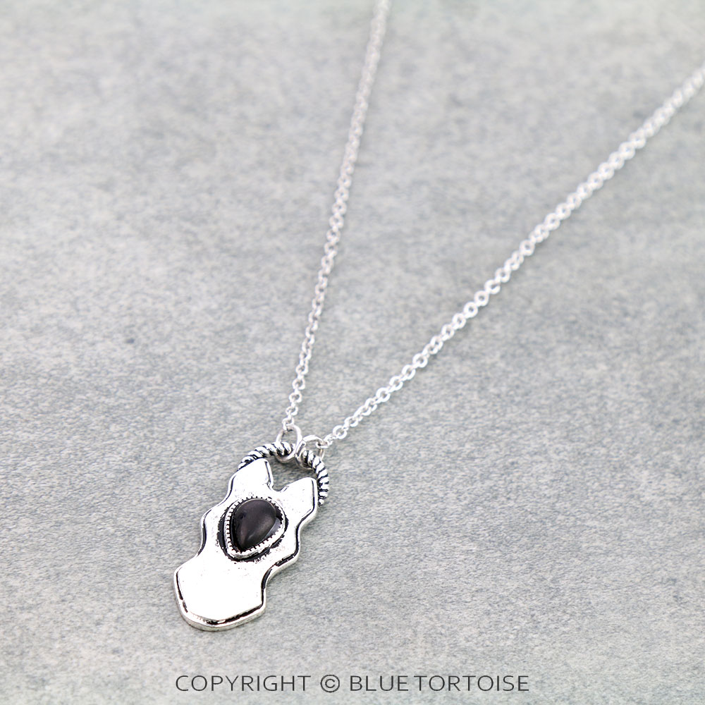 Western Horse Pendant Necklace - Image 3