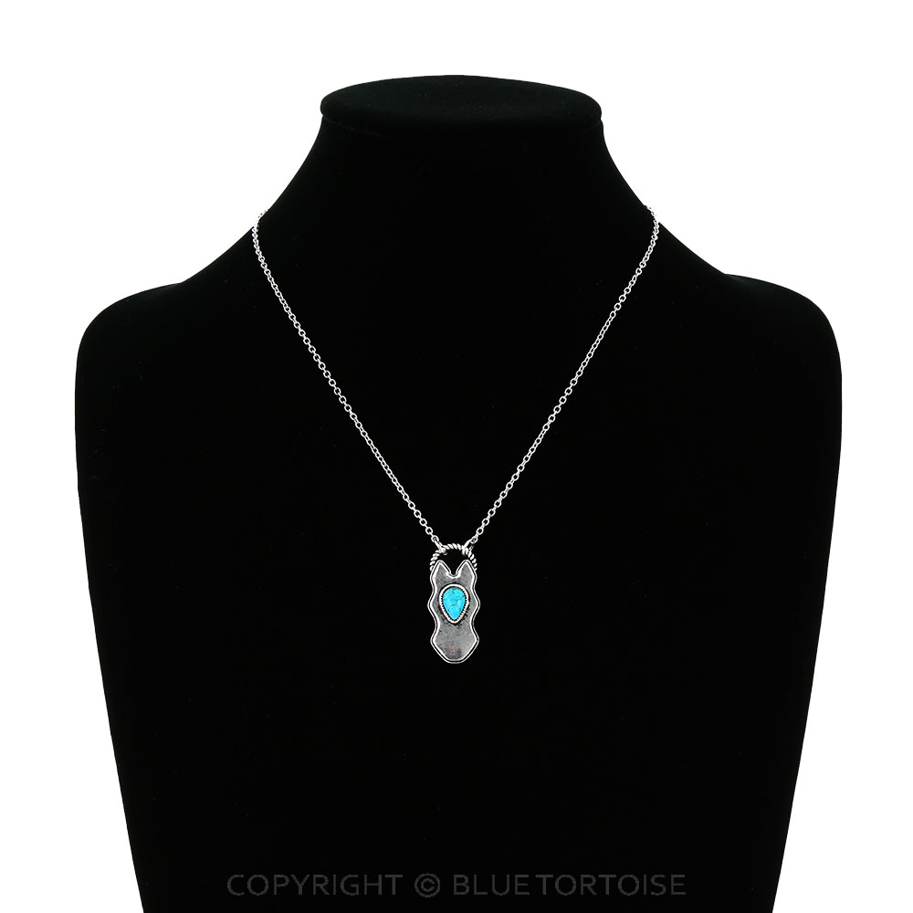 Western Horse Pendant Necklace - Image 2