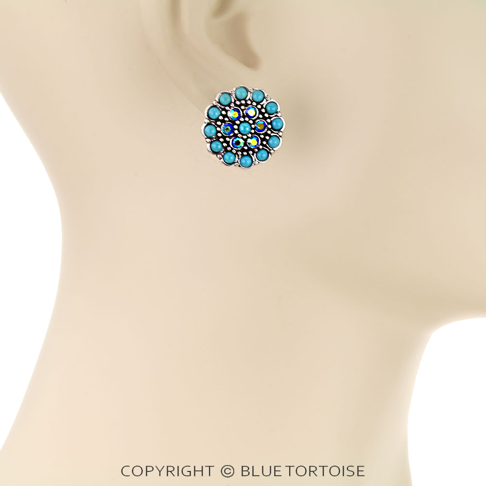 3 Pair Western Design Earring Set - Image 2
