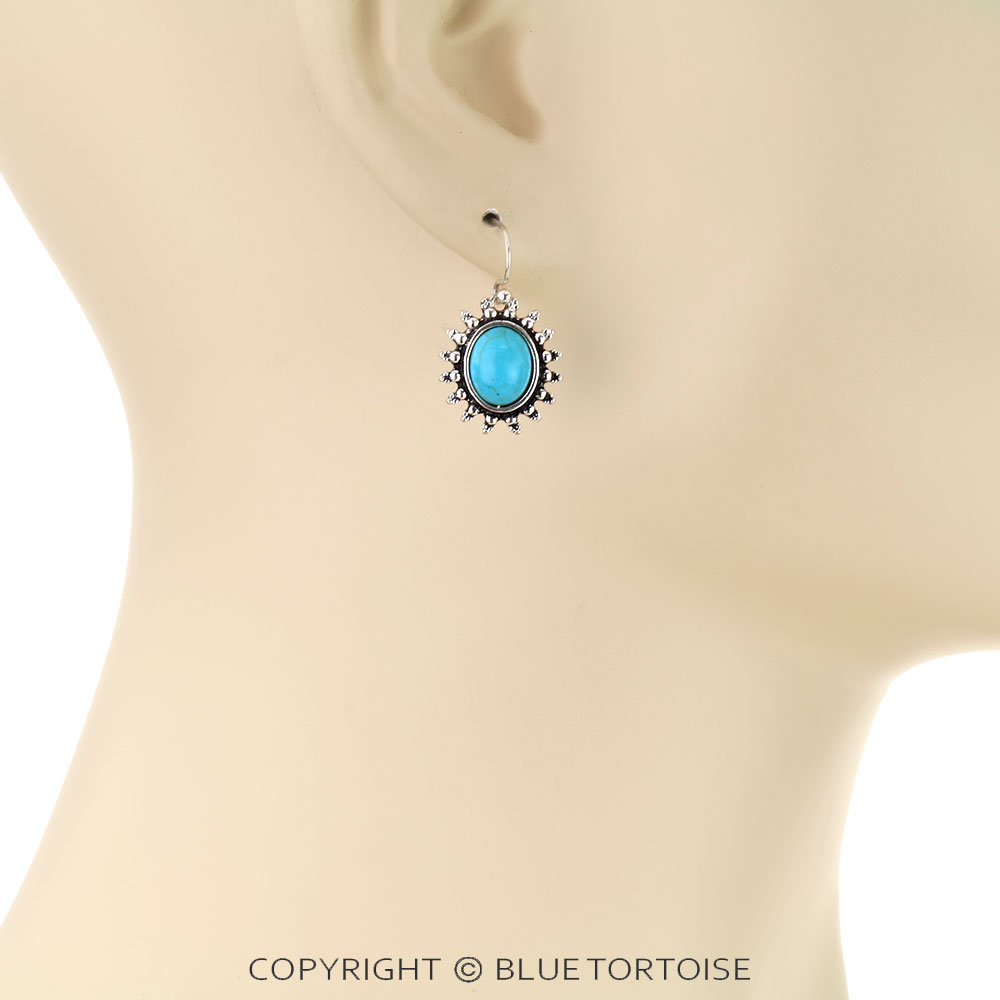 6 Pair Western Design Stud Earring Set - Image 4
