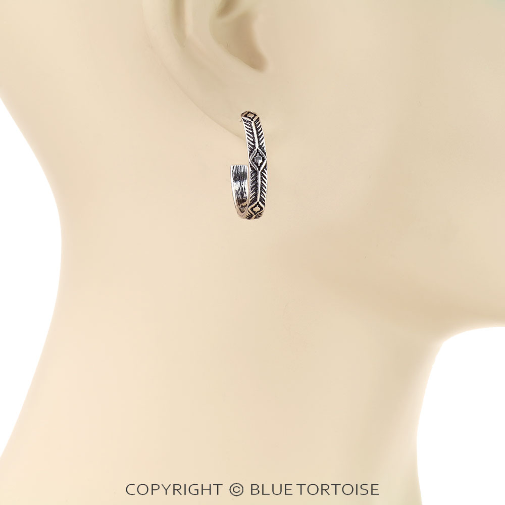 6 Pair Western Design Stud Earring Set - Image 4