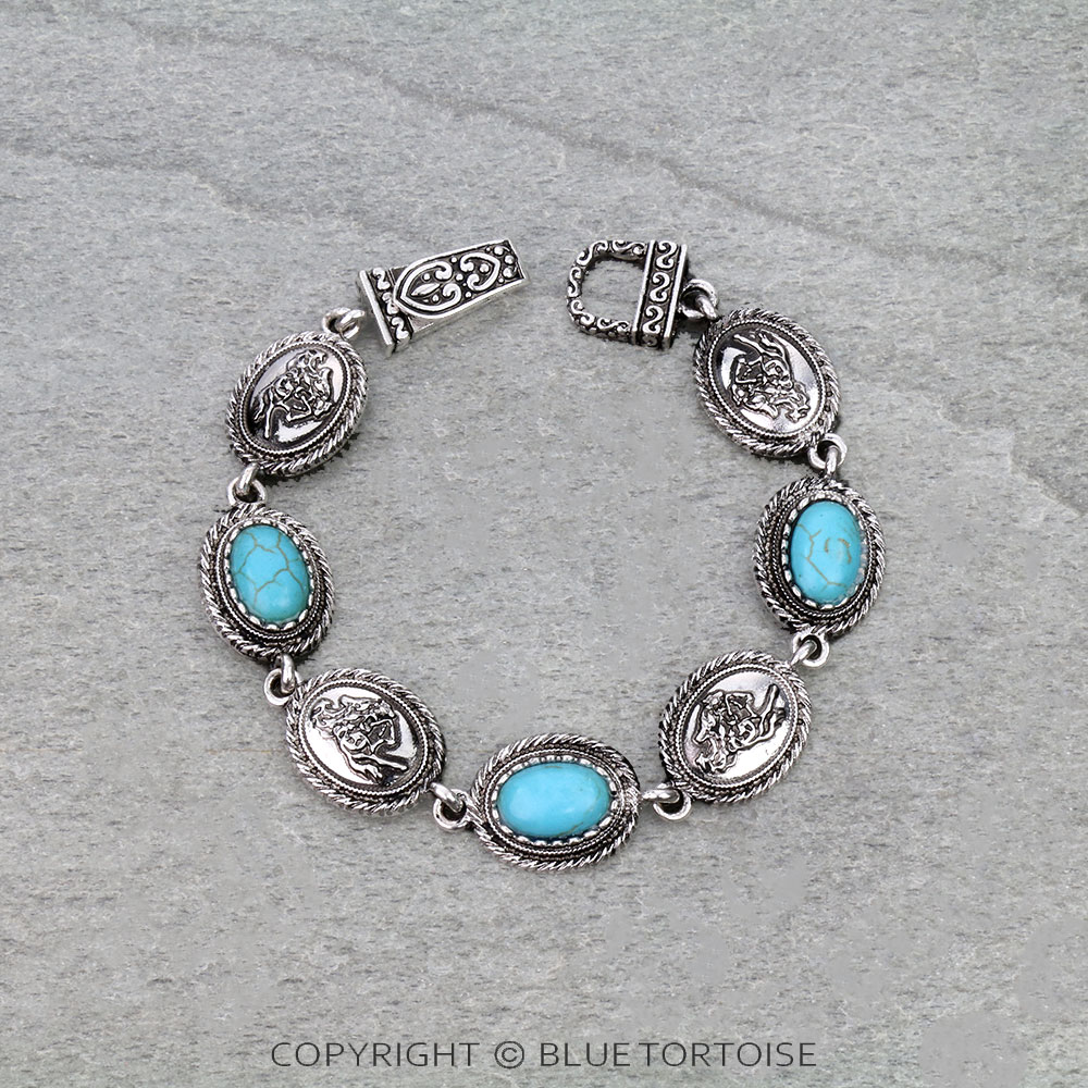 Western Rodeo Magnetic Bracelet