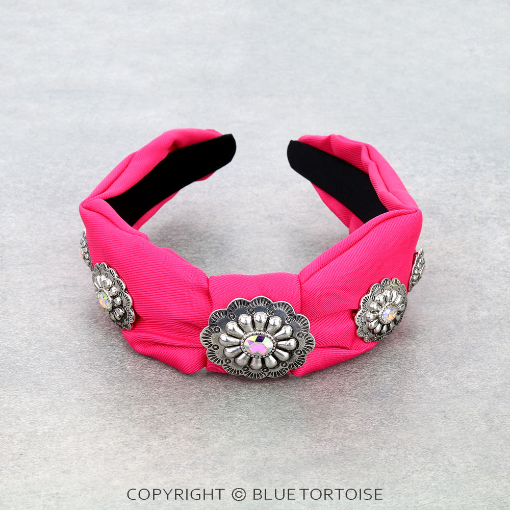 Handmade Western Concho Hairband