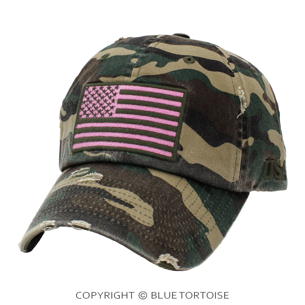 American Flag Vintage Ball Cap - Image 2
