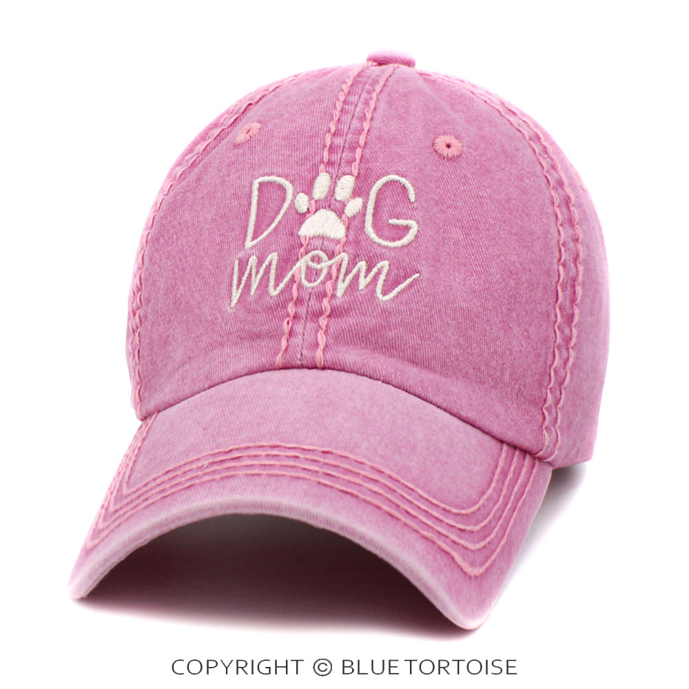Dog Mom Vintage Ball Cap - Image 2