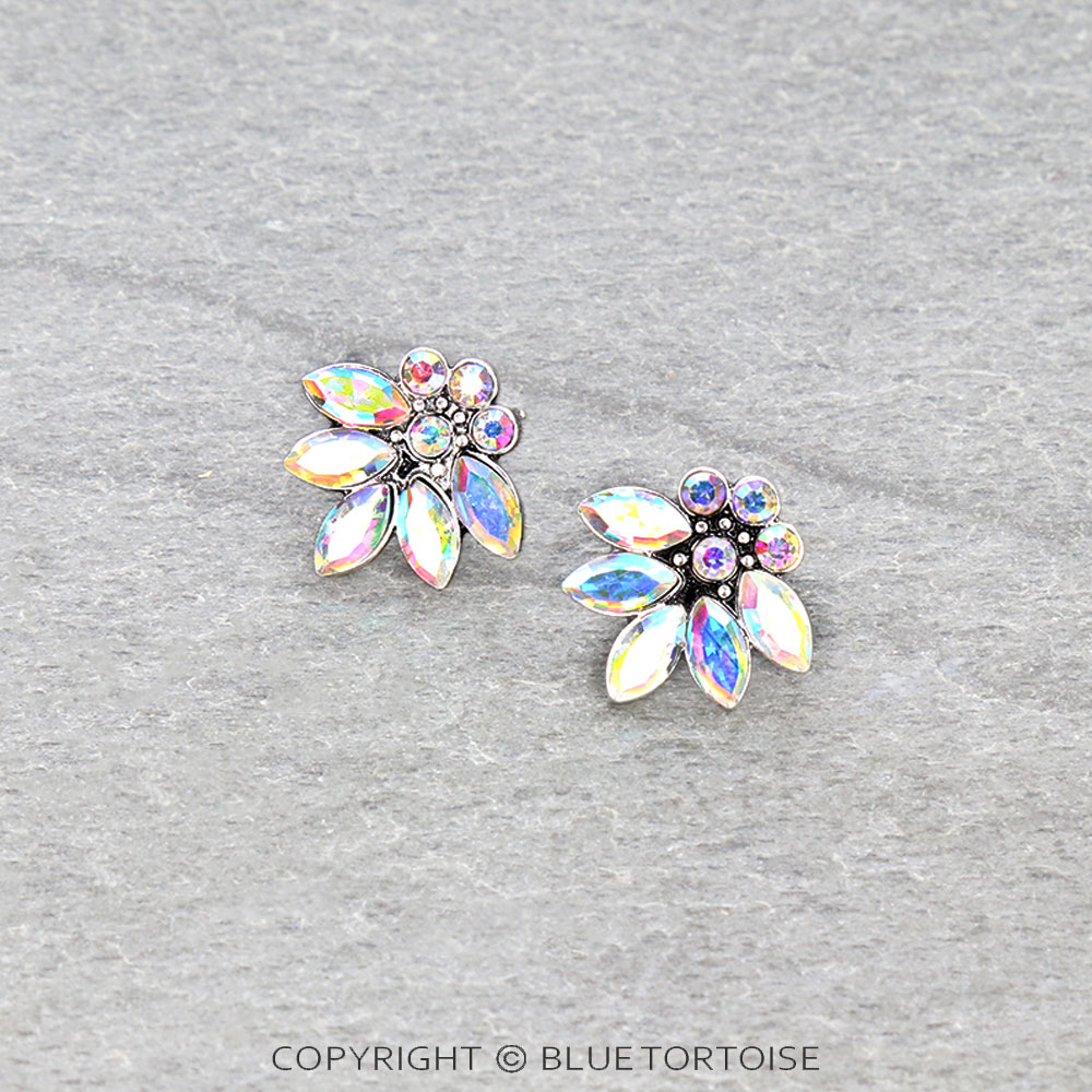 Western Style Stone Stud Earrings