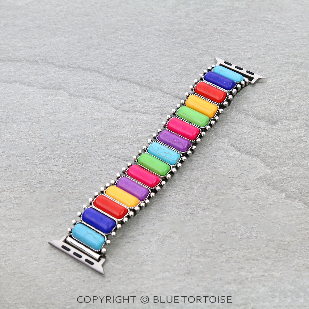 Western Stone Stretch Watch Band
