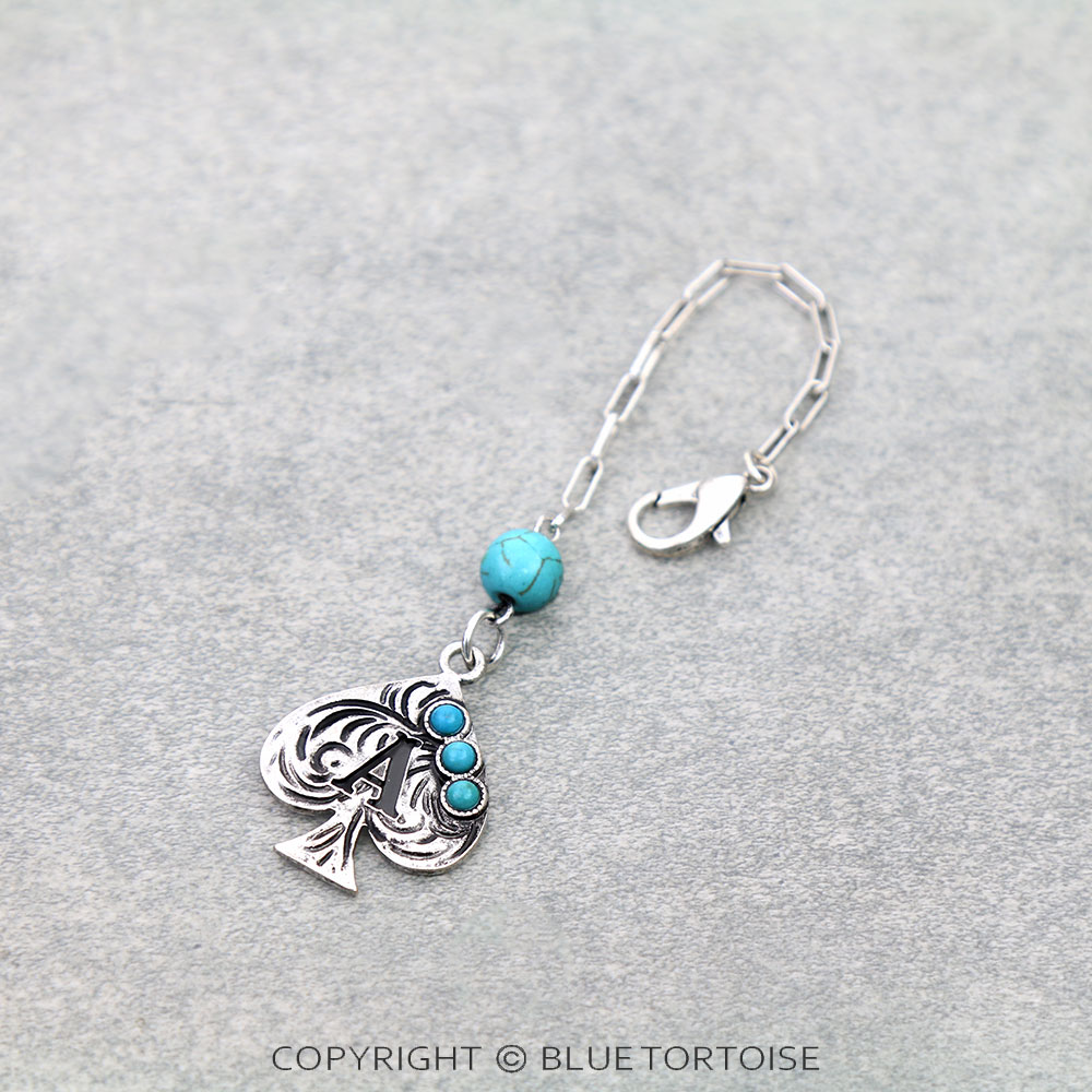Initial “D” Spade Tumbler Charm - Image 5