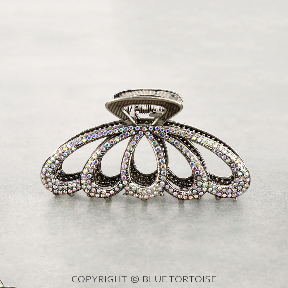 4" Shell Stone Hair Claw Clip - Image 2