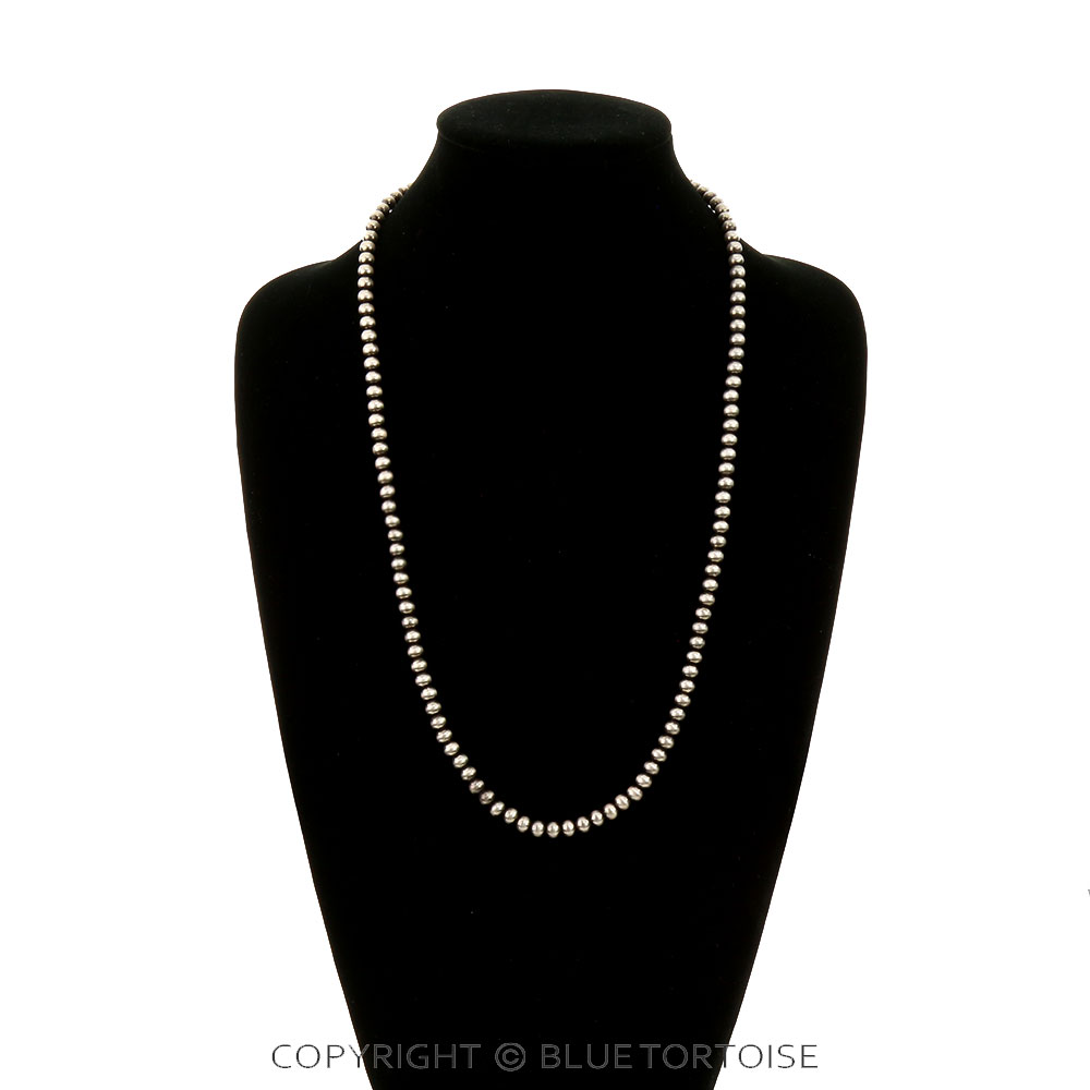 6mm Navajo Style Pearl Necklace - Image 2