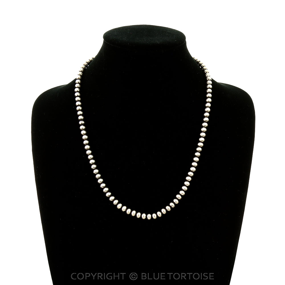 6mm Navajo Style Pearl Necklace - Image 2