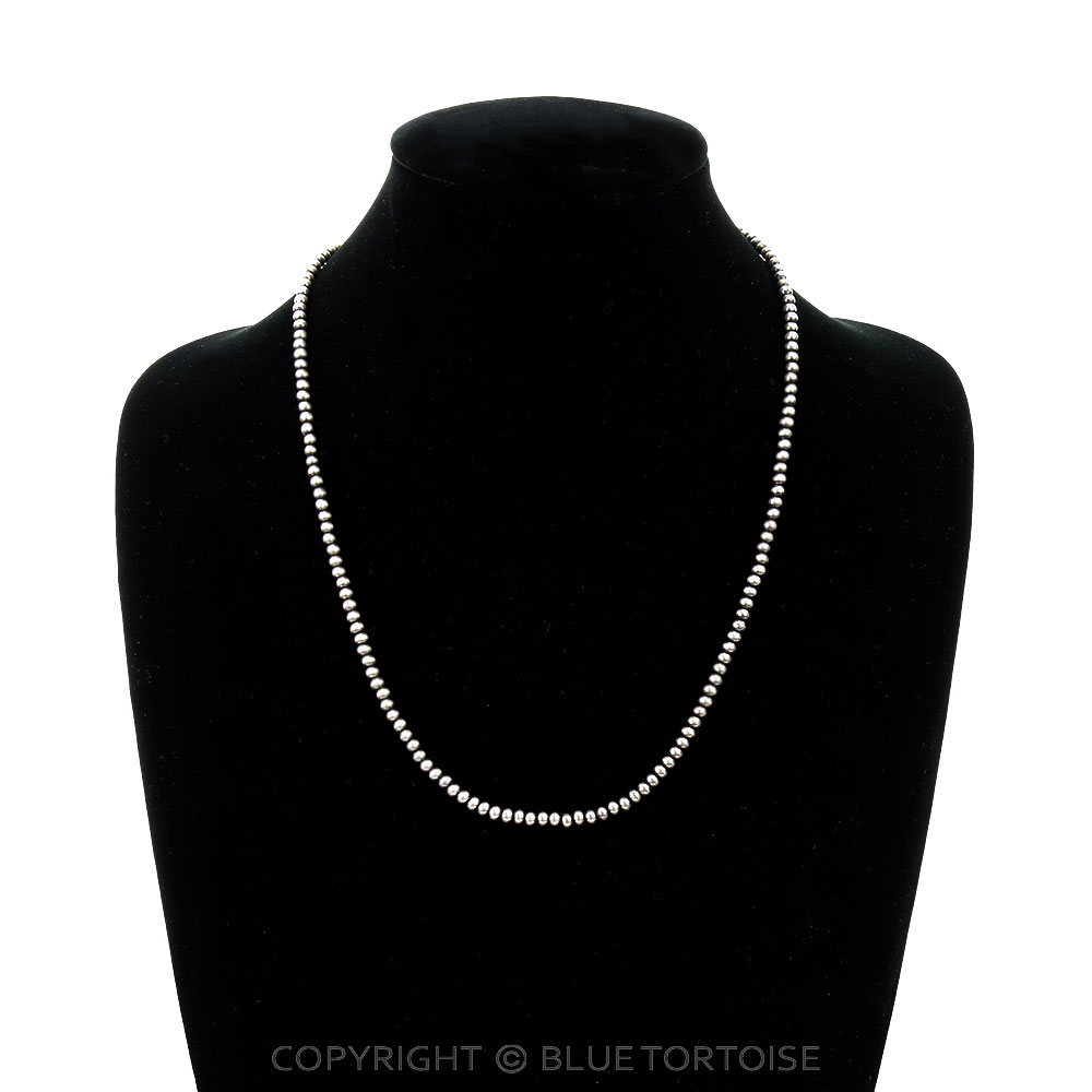4mm Navajo Style Pearl Necklace - Image 2