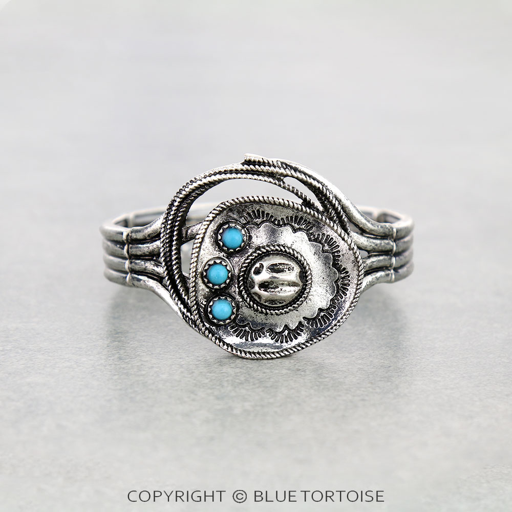 Western Cowboy Hat Stretch Bracelet