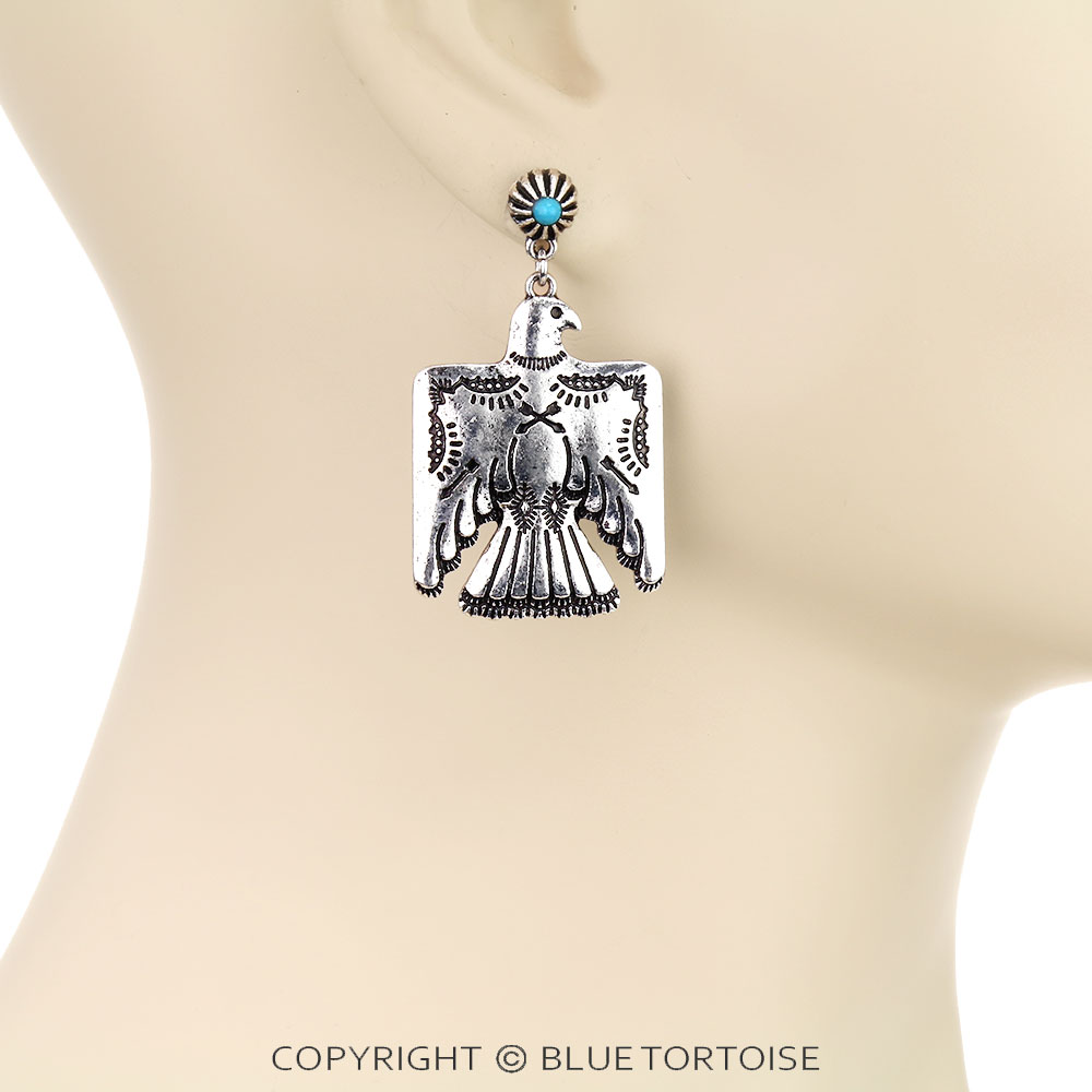 Western Thunderbird Stud Earrings - Image 2