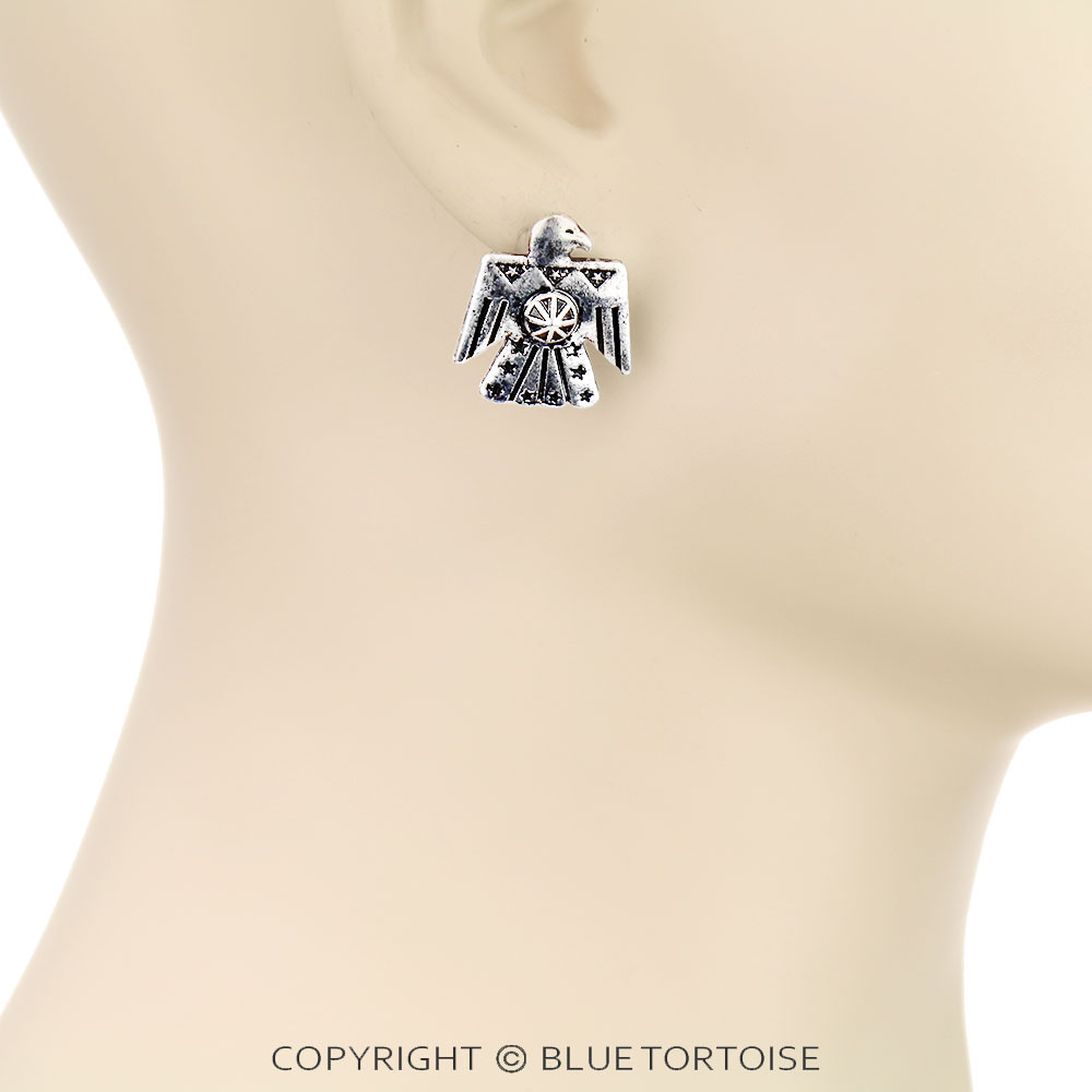 Western Thunderbird Stud Earrings - Image 2
