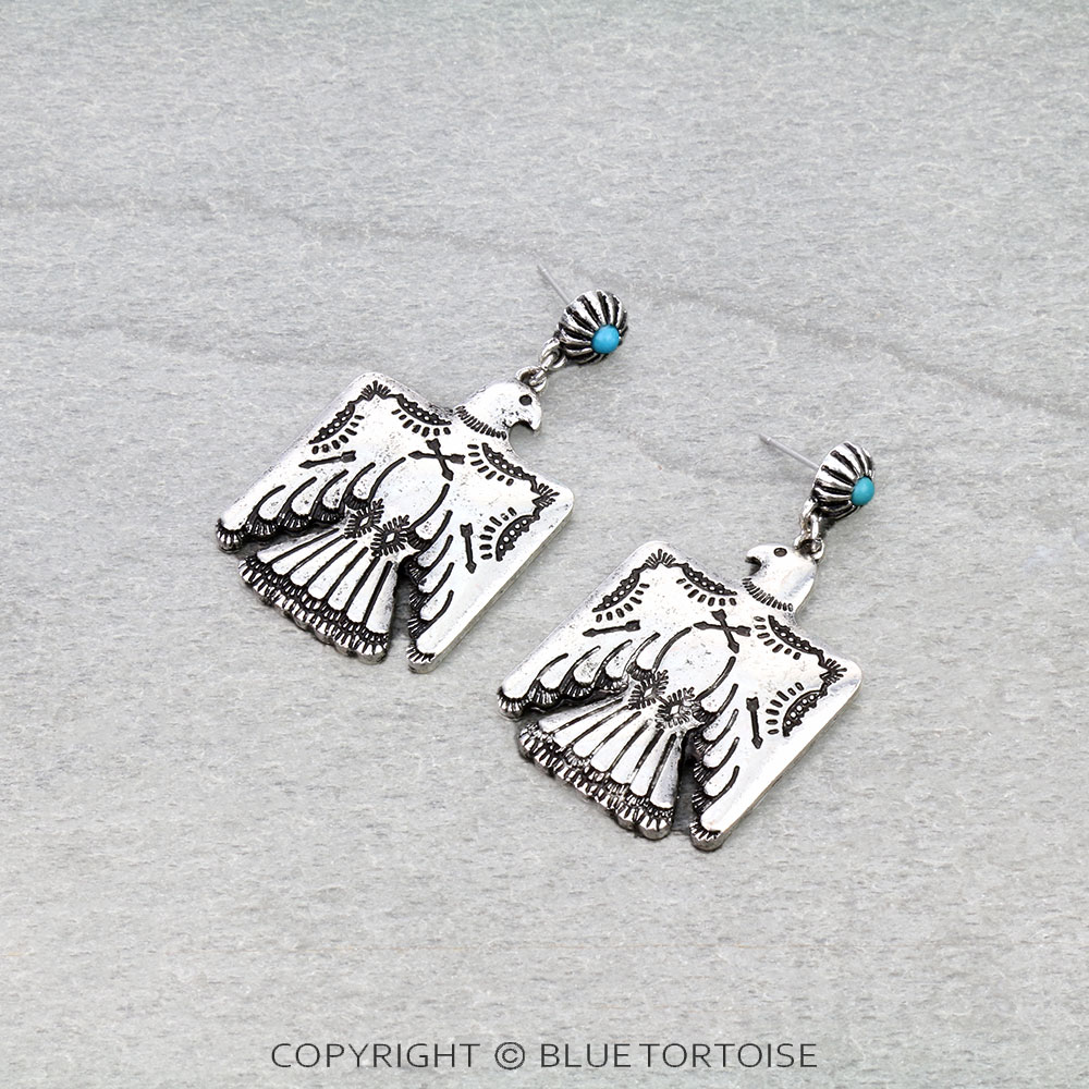 Western Thunderbird Stud Earrings