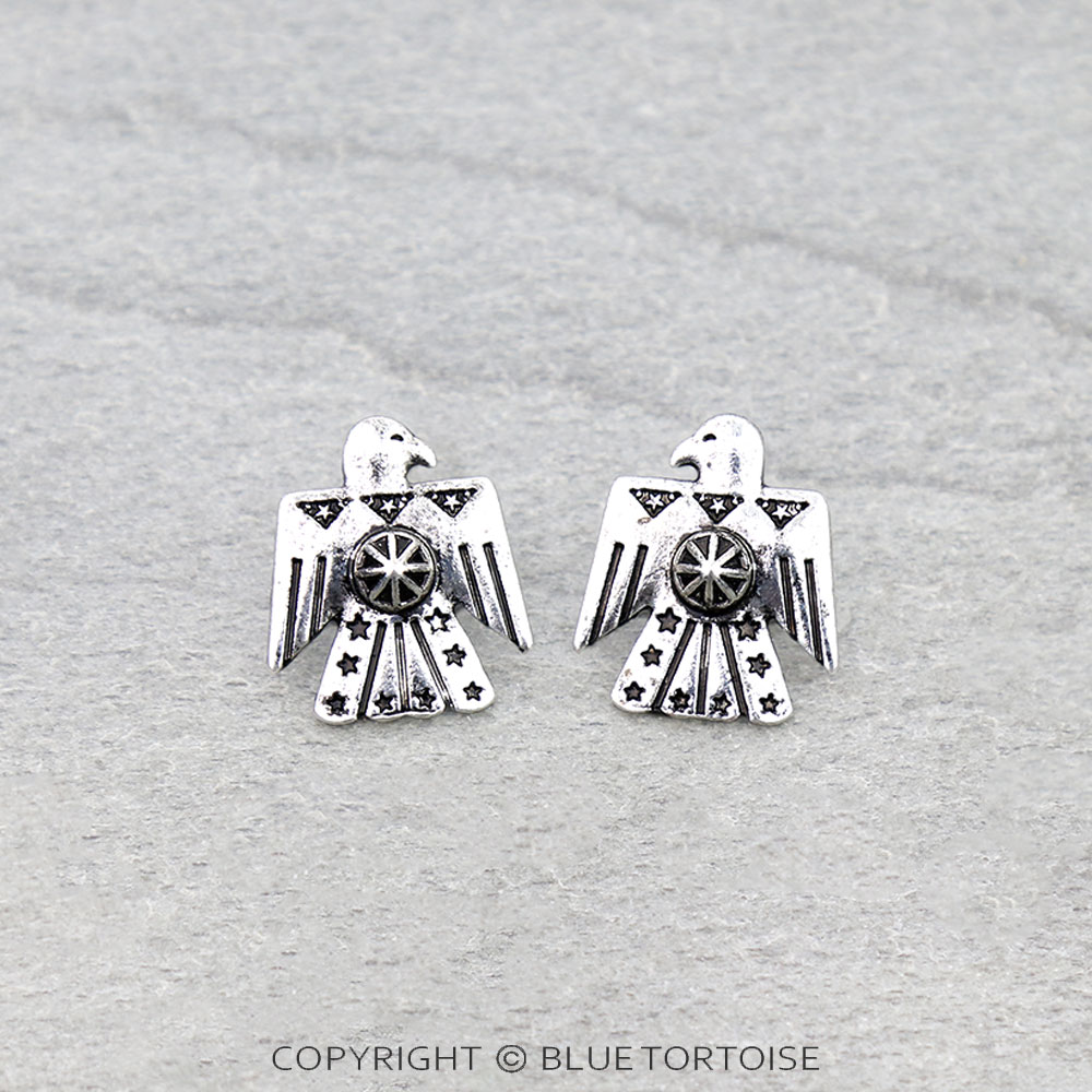 Western Thunderbird Stud Earrings