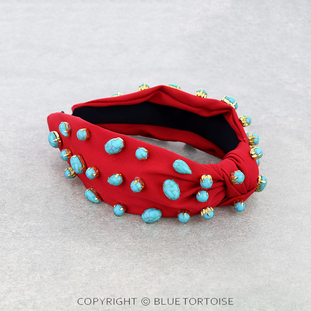 Western Style Stone Headband - Image 2