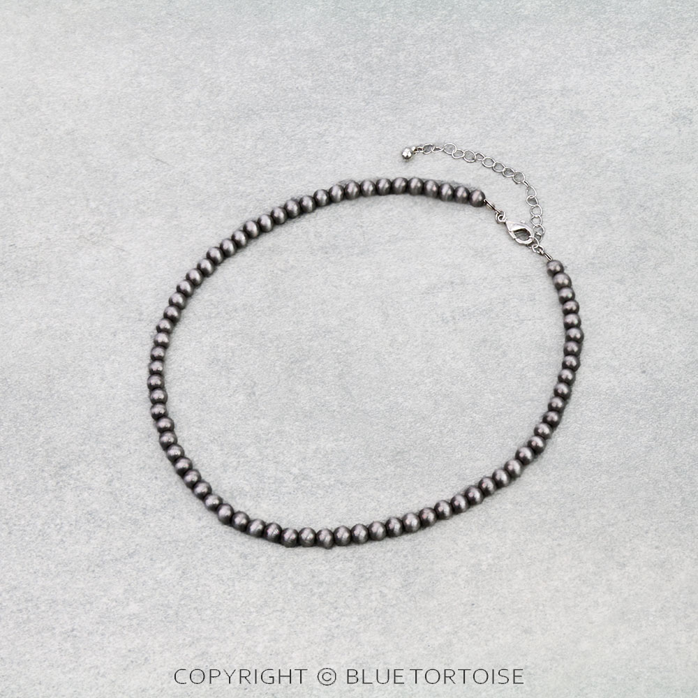 Navajo Style Pearl Necklace