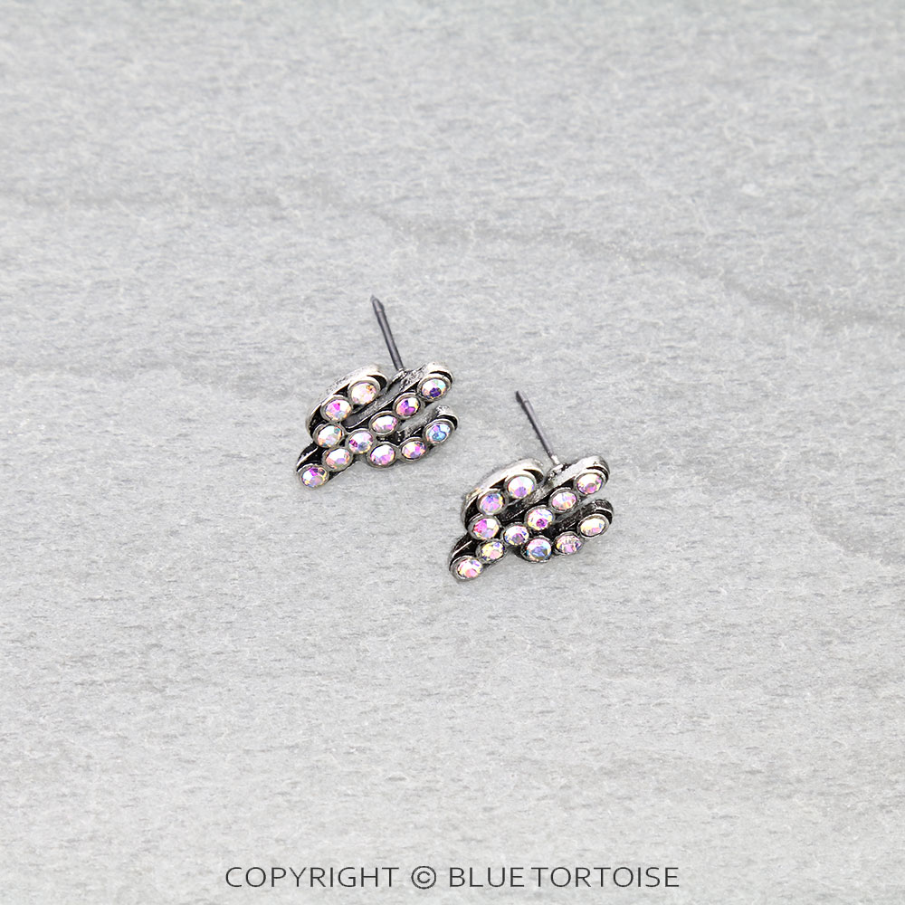 3 Pair Western Theme Stone Earring Set - Image 5