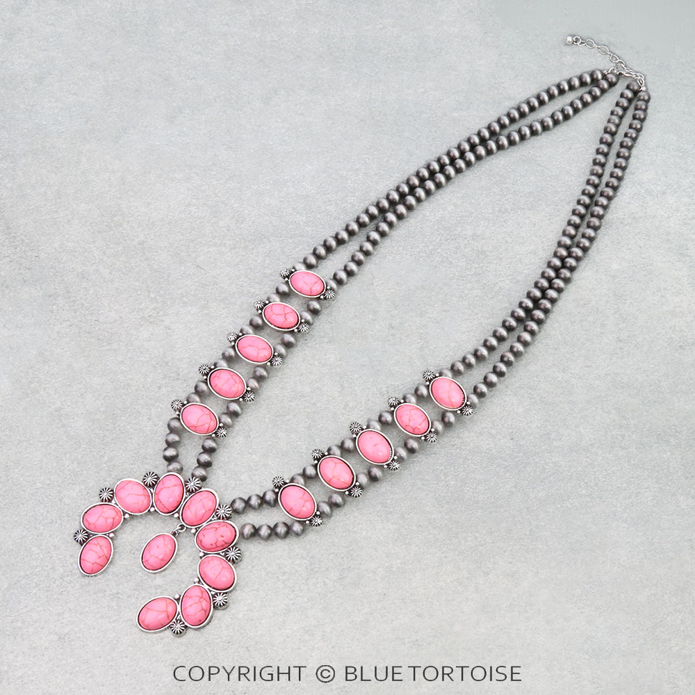 Western Squash Blossom Necklace