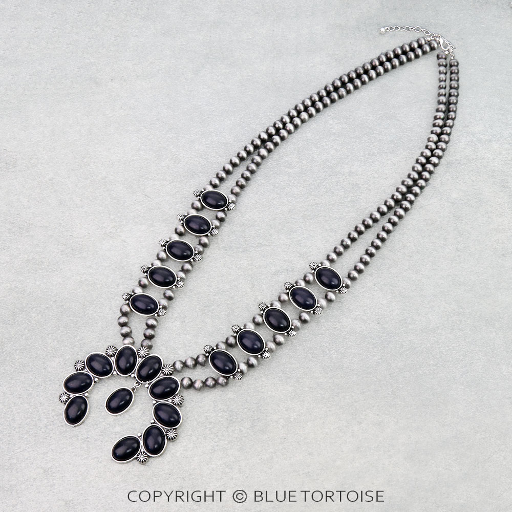 Western Squash Blossom Necklace