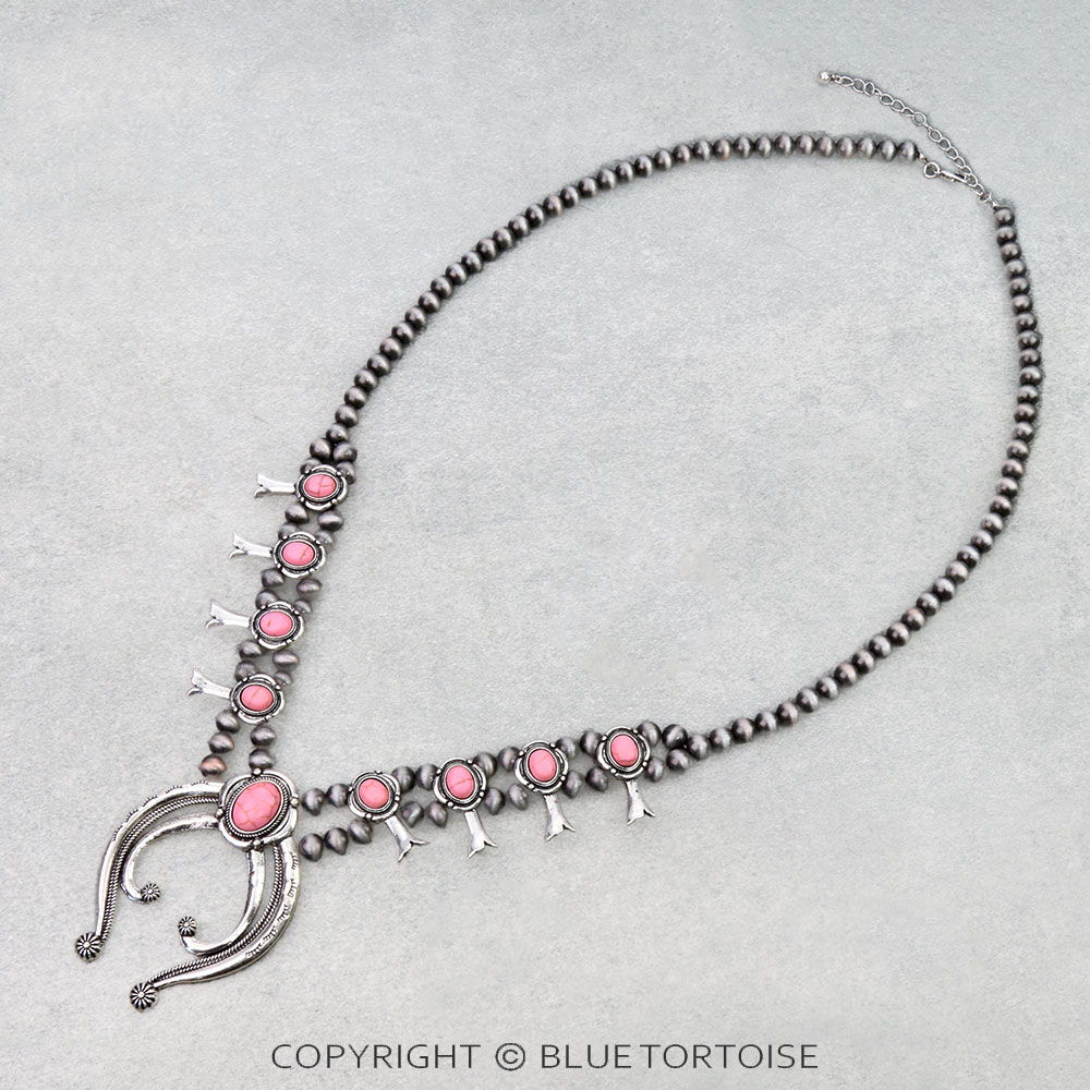 Western Squash Blossom Necklace