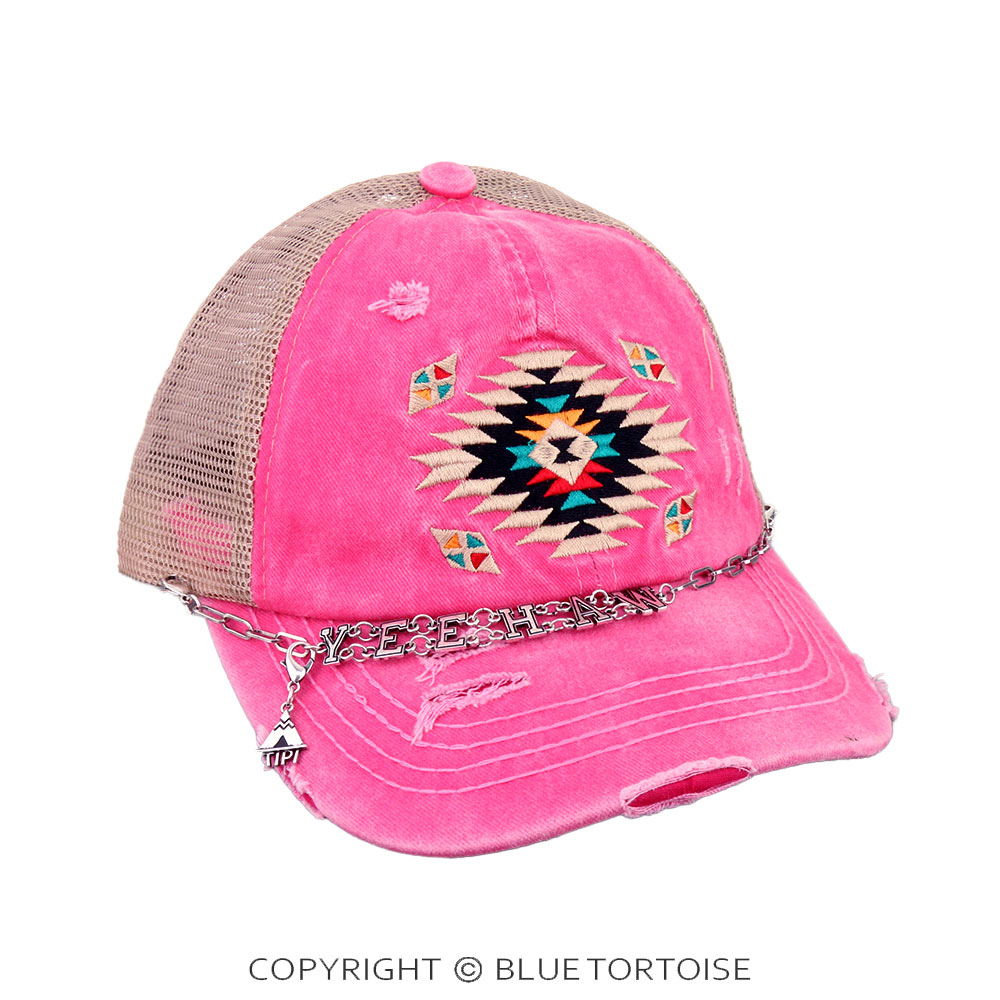 Western YEEHAW Trucker Hat Chain - Image 2