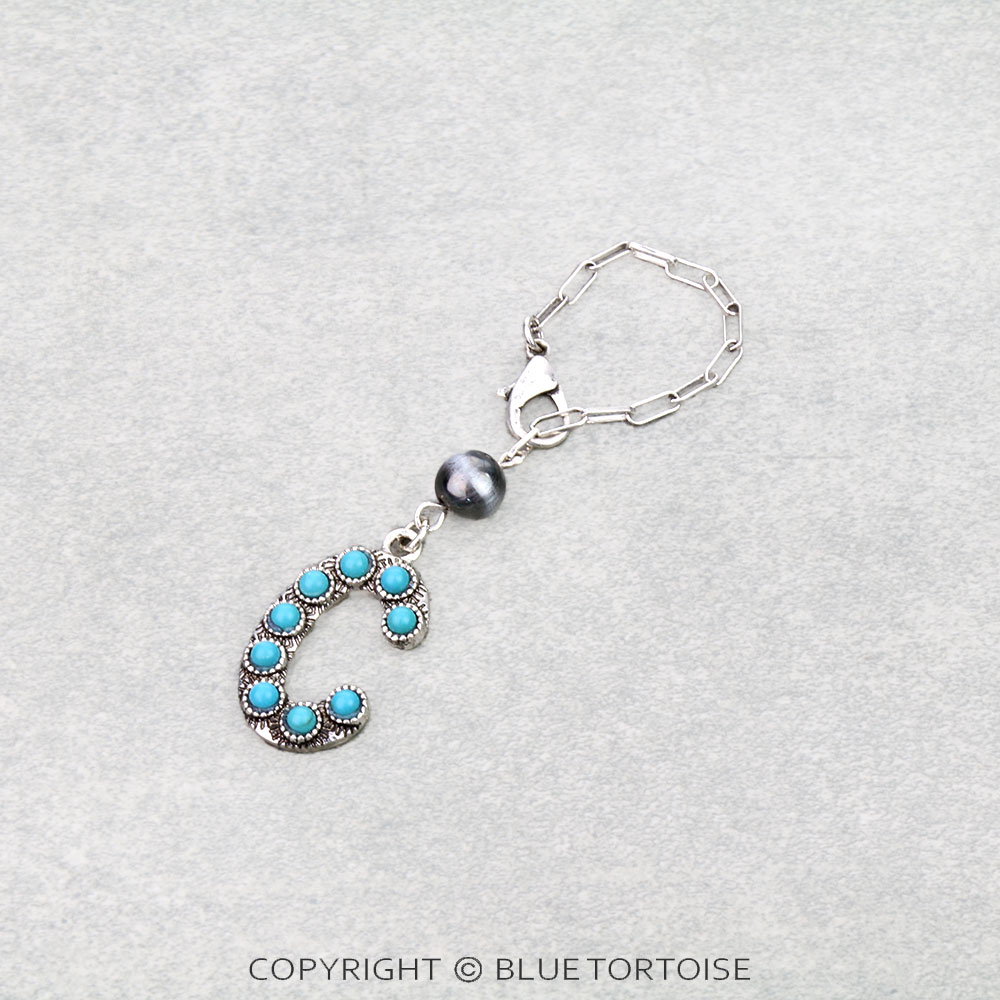 Western Initial “C” Tumbler Charm - Image 2