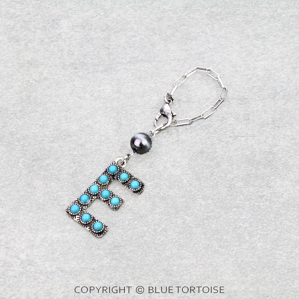 Western Initial “E” Tumbler Charm - Image 2