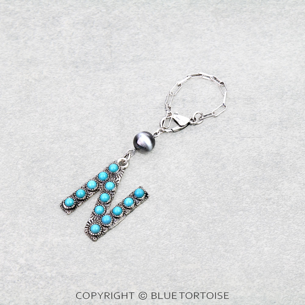 Western Initial “N” Tumbler Charm - Image 2