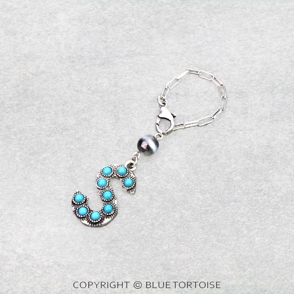 Western Initial “S” Tumbler Charm - Image 2