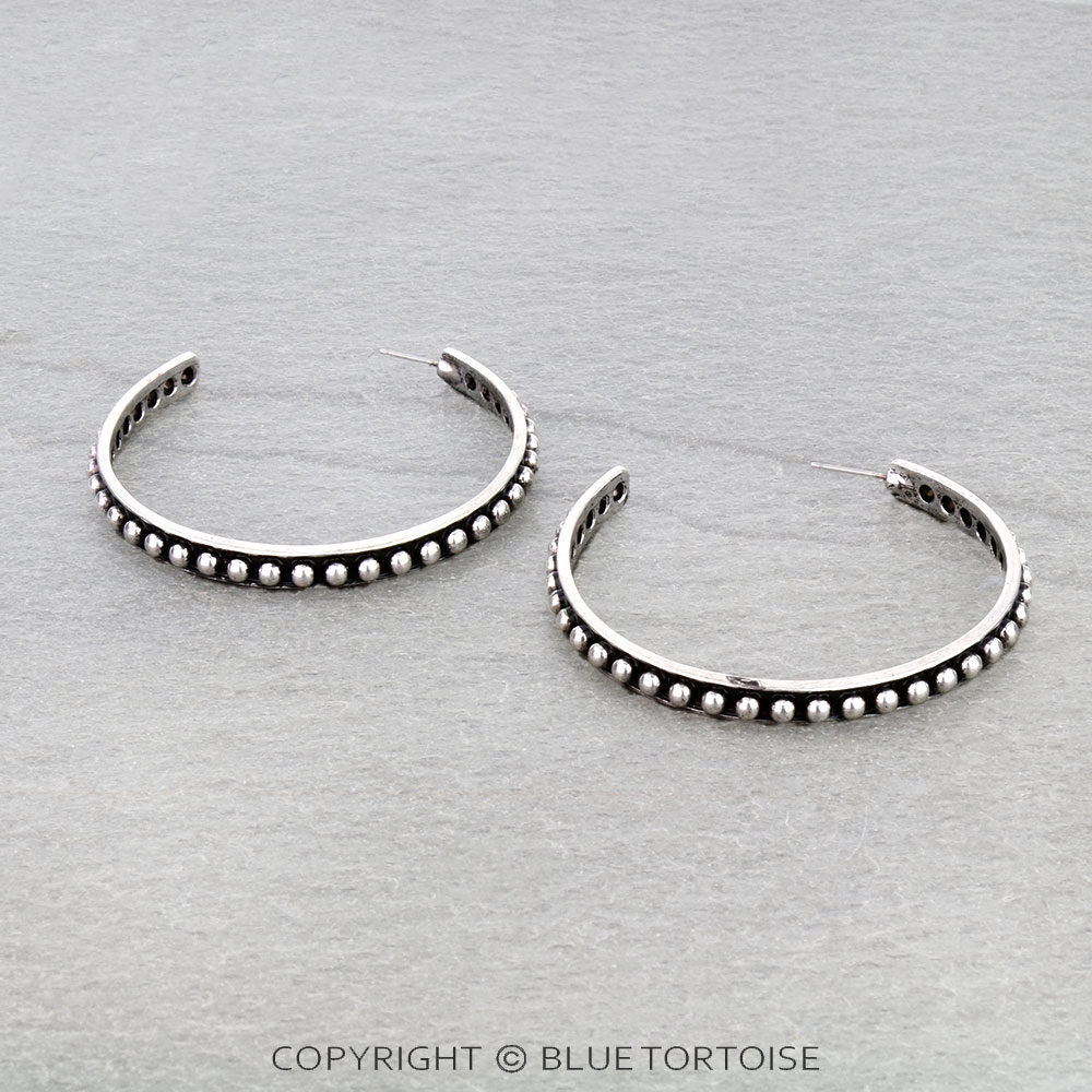Western Style Hoop Earrings