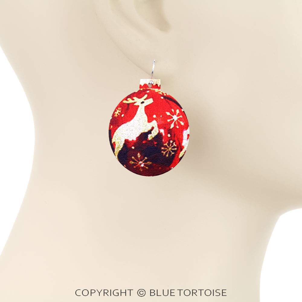 Christmas Ornament Dangle Earrings - Image 2