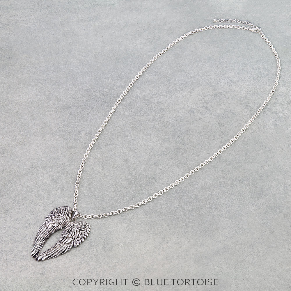 Western Angel Wing Necklace