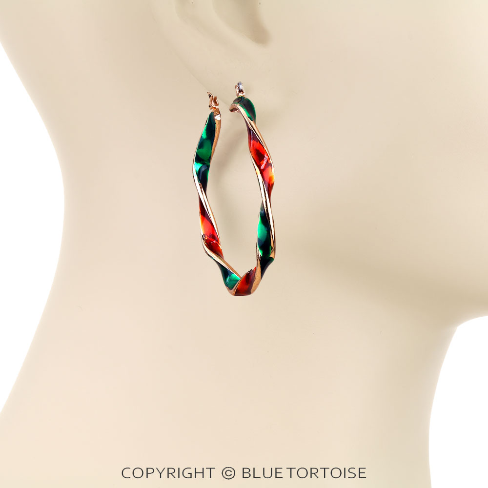 Christmas Hoop Earrings - Image 2